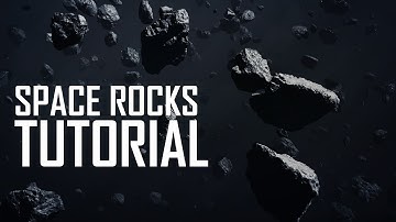 #tyflow  x #vray  - Space Rocks Tutorial - #Fxmaniac