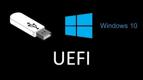 Pendrive Booteable UEFI Windows 10 Original