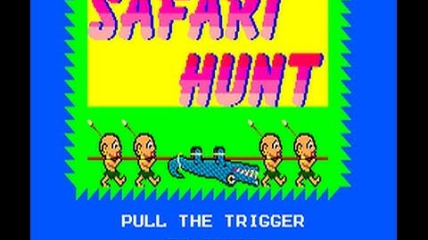 Safari Hunt (Sega Master System) Review - 8-Bit Tidbit - 8-Bit Eric | 8-Bit Eric