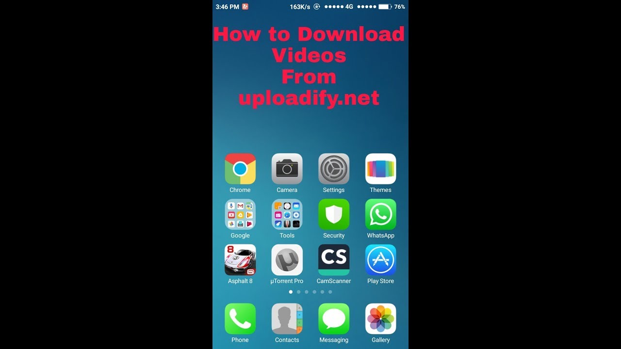 How to download videos from uploadify.net full tutorial - YouTube