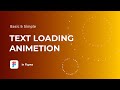 Text Loading Animation in Figma | Figma Speed Art | Tricks and Tips for Figma 2022