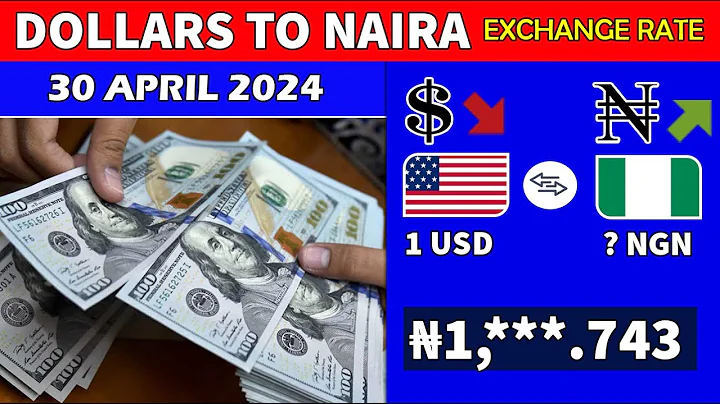 US Dollar To Nigerian Naira Exchange Rate Today 30th of April 2024 - Dollar To Naira - USD To NGN