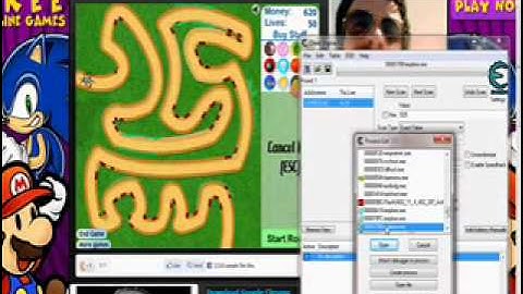 How to hack Bloons tower defense 3 with cheat engine 6.2