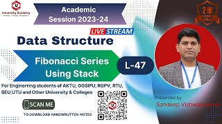 DSUC47: Fibonacci Series Using Stack | Recursion Fibona... | Doovi