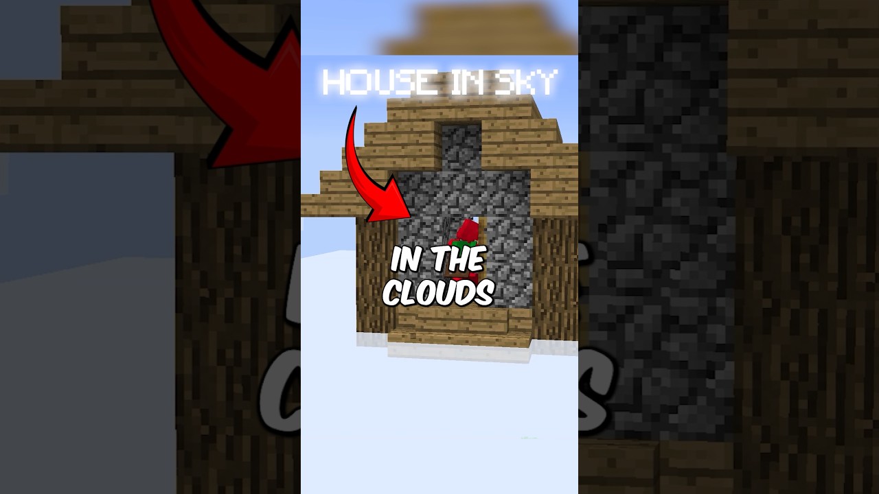 House in the sky in #minecraft