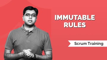 Immutable Rules | Scrum Tutorial | Scrum Master Training by KnowledgeHut