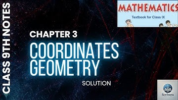 Class 9 Maths Chapter 3 NCERT solutions | Coordinate Geometry | NCERT PDF Notes
