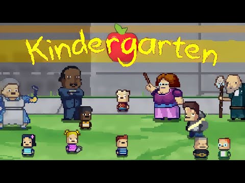 Kindergarten 1 - Полное прохождение игры - Все карточки - Cекретная концовка