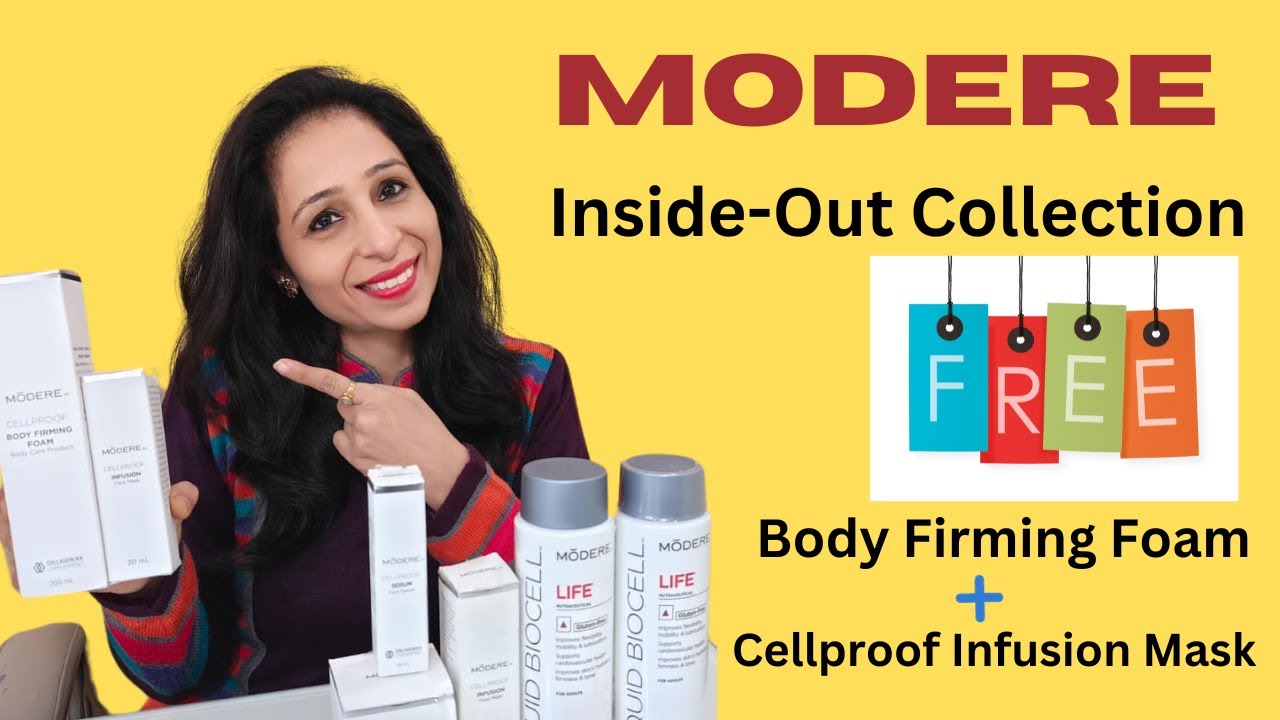 Modere Inside-Out Collection for your skin. Modere Cellproof Skincare.