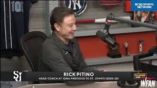 Rick Pitino Stops By to Talk St Johns Basketball, Return To Big East, & NIL