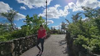 Walking Tour Through Gorgeous Riverside Park Right in middle of Downtown Spokane Washington State.