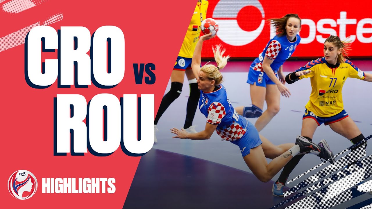 Highlights | Croatia vs Romania | Main Round | Women's EHF EURO 2020