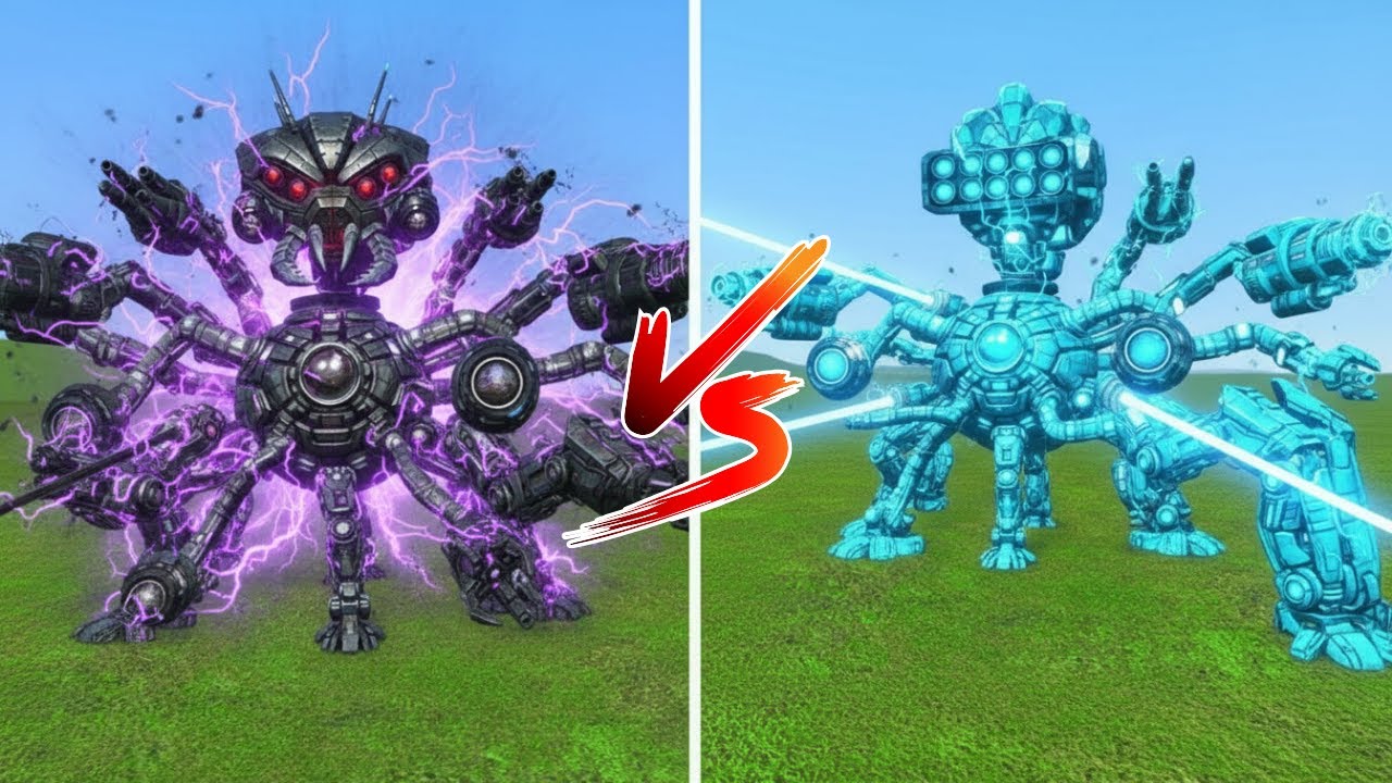 The Complete Evolution of OMNIDROID V23 | Every Version Grows Massive in Garry’s Mod!