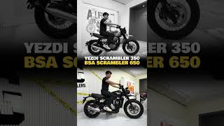 334cc single-cylinder Yezdi Scrambler vs 652cc single-cylinder BSA Scrambler 650 exhaust note