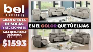 Venta de Sofás y Seccionales 2026 | Ahorra en Grande en Bel Furniture