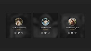 How To Create Profile Card Design Using HTML And CSS | HTML & CSS