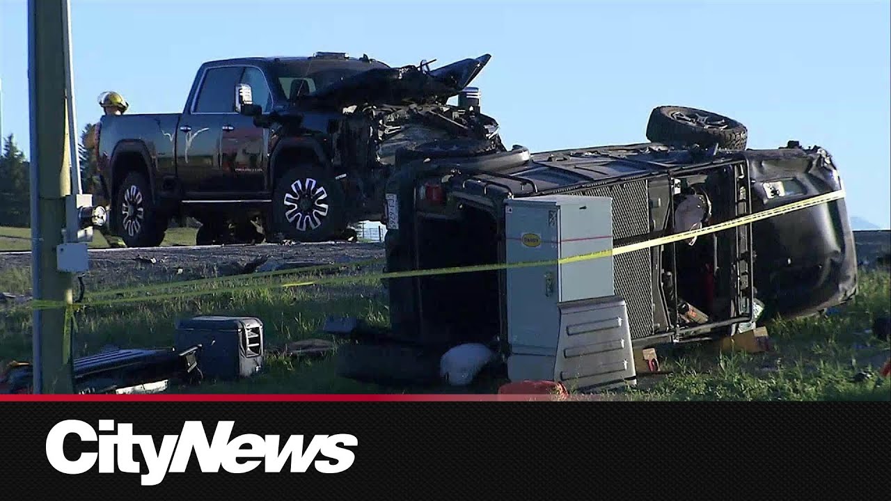One person airlifted to hospital following multi-vehicle collision ...