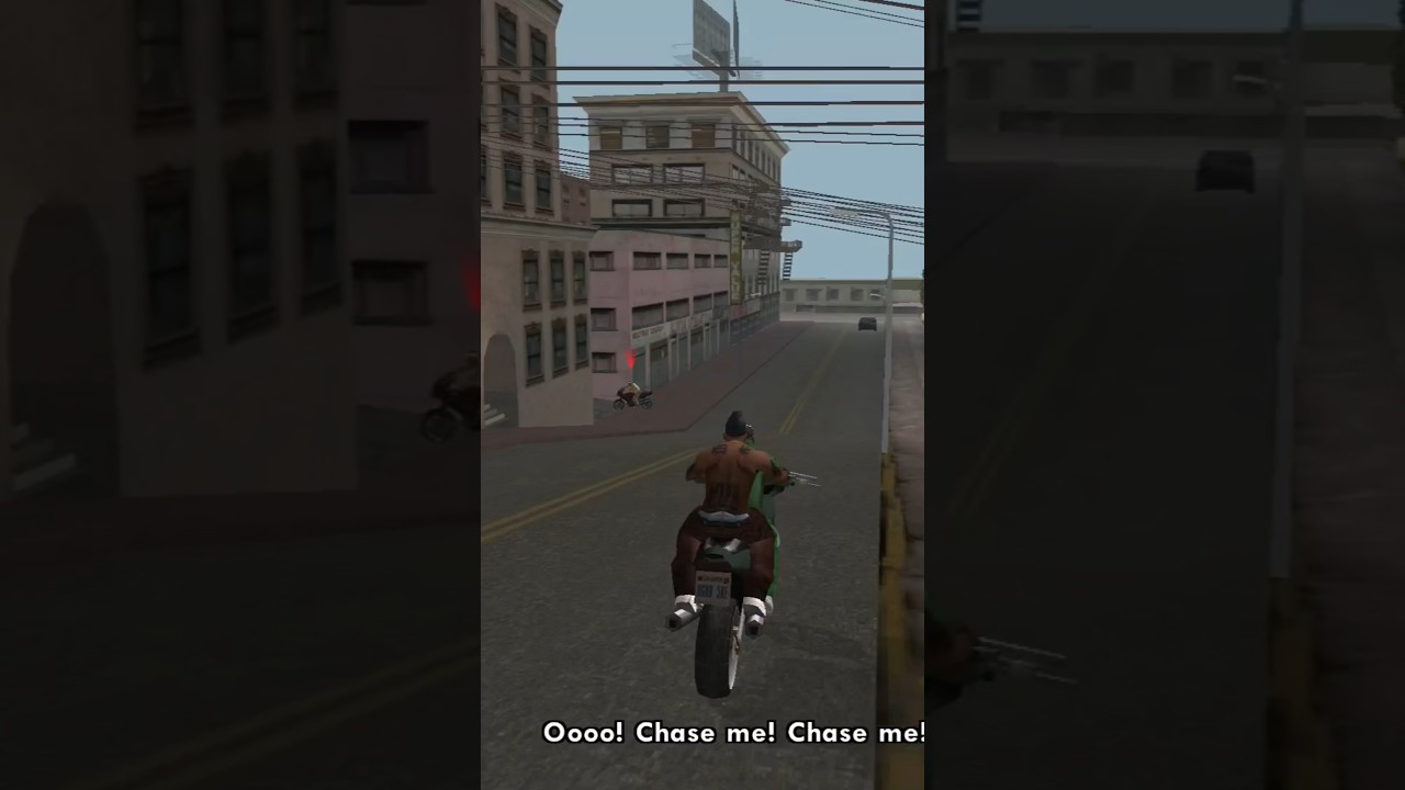 GTA BIKE CHASE❤️ 