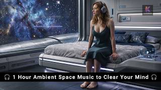 Inside the spaceship 🚀 | 1 Hour Ambient Space Music to Clear Your Mind | 4K
