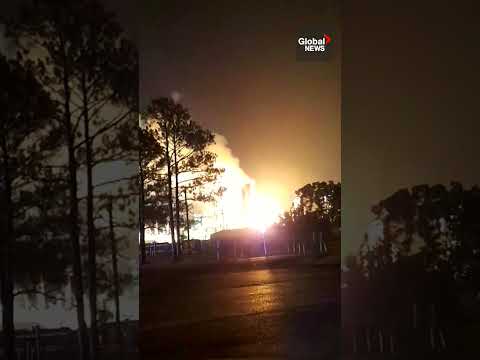 Fire triggers string of explosions at louisiana dow chemical plant