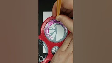 #Spirograph #Cyclex Transition Pattern | Cian to Magenta | 27s