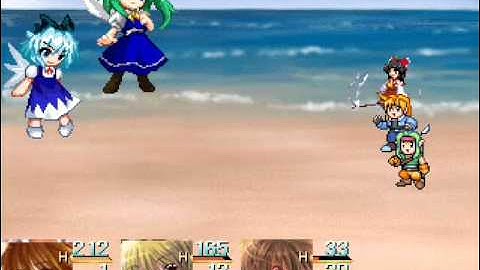 Test Battle #1 - Cirno & Daiyousei