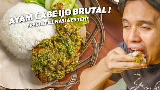 Gokil Ayamnya Sdane Ketutupan Cabe Ijo Di Sini Free Refill Sdane Kenyang Coy