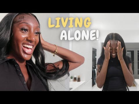a week living alone in my 20's | groceries, autumn shopping & spider infestation (AGAIN😭)
