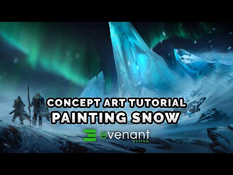 Video: How To Draw Snow