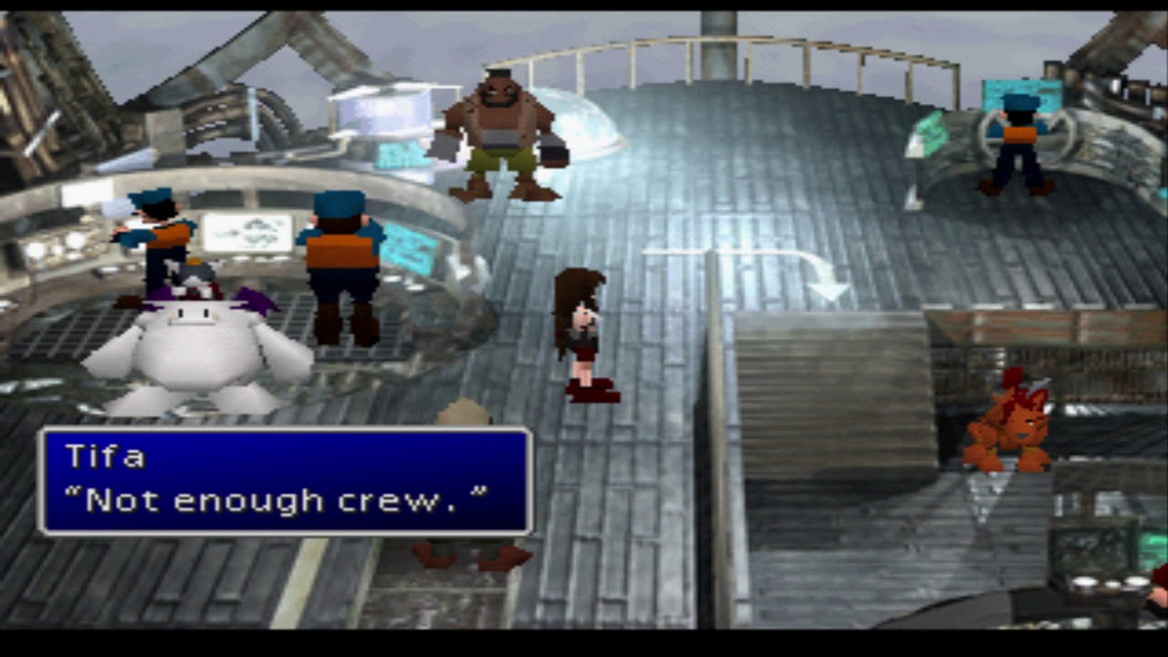 Final Fantasy VII - Highwind Escape [PSX GAMEPLAY] - YouTube