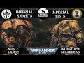 IMPERIAL KNIGHTS vs IMPERIAL FISTS - WH40K Battlereport #119 [GER/DE]