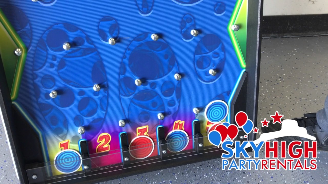 Plinko Carnival Game Rentals Delivered | Sky High Party Rentals