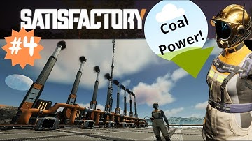 Satisfactory | I am building my first COAL POWER PLANT!