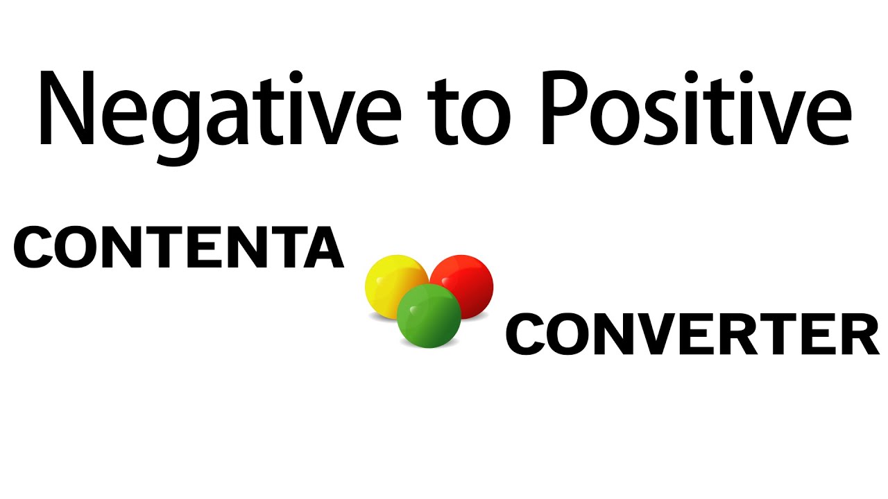 Turn your scanned negatives into positive images. Easy photo converter YouTube