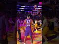 Arena introduction of Erica Wheel as a starter