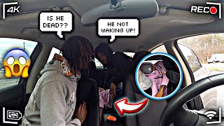 NOT WAKING UP PRANK ON THE GANG !! *crazy reaction*