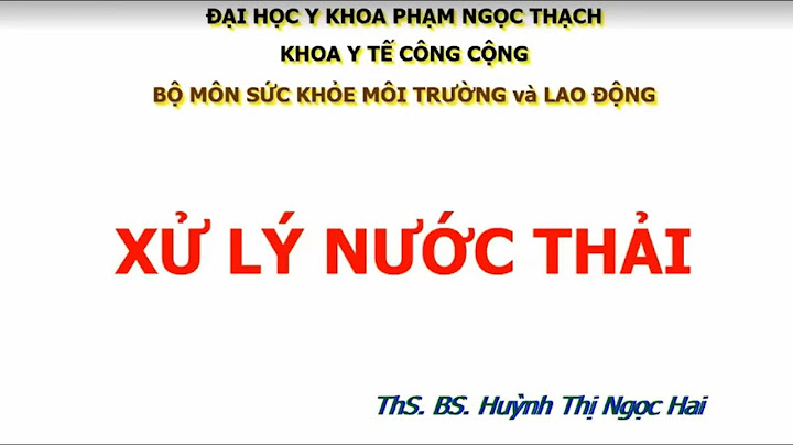 Bể xử lý nước thải có mái che