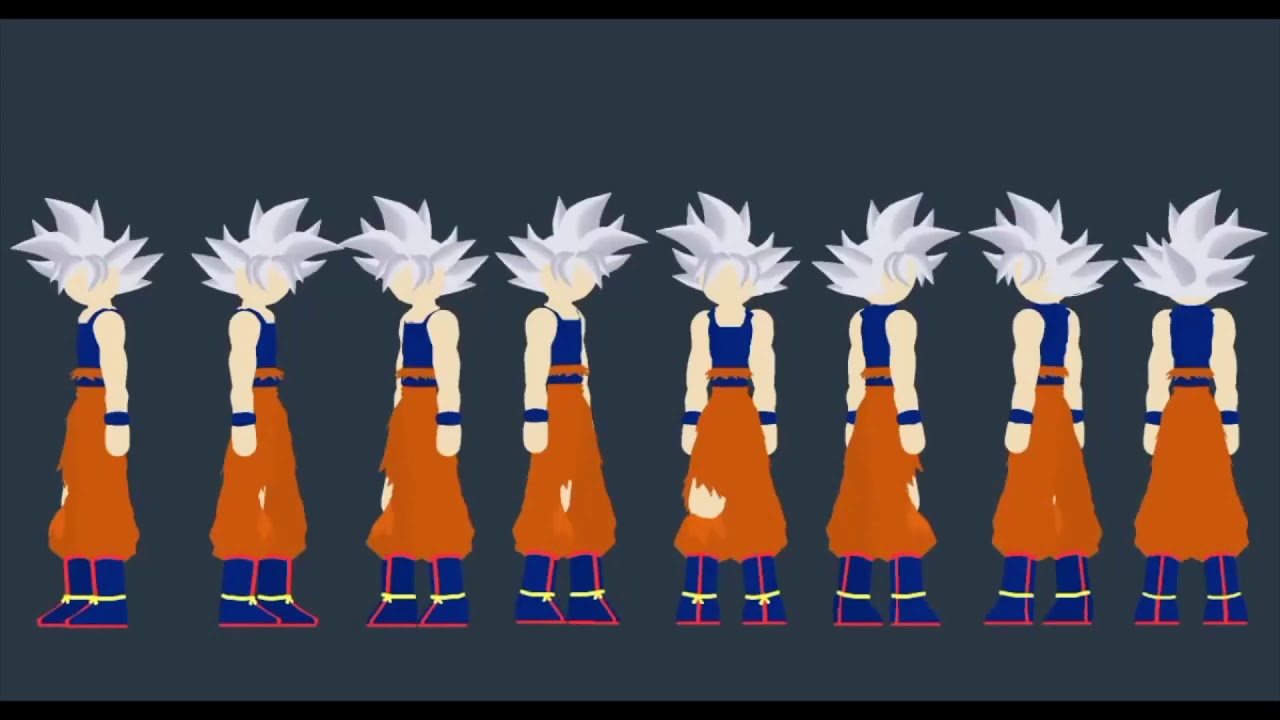 Fullbody Goku 360 (Pivot Animator)