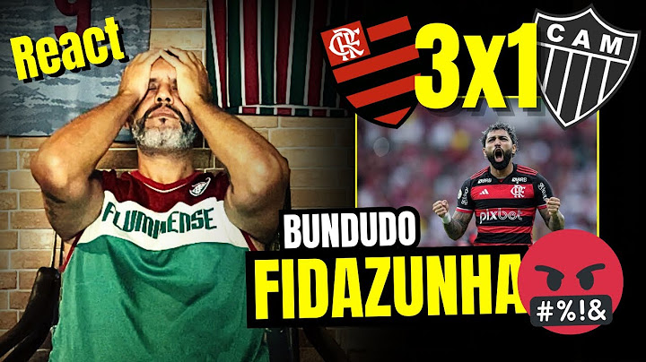 React melhores momentos Flamengo 3x1 Atlético MG | Galo tá vivo mas Flamengo mandou no jogo!