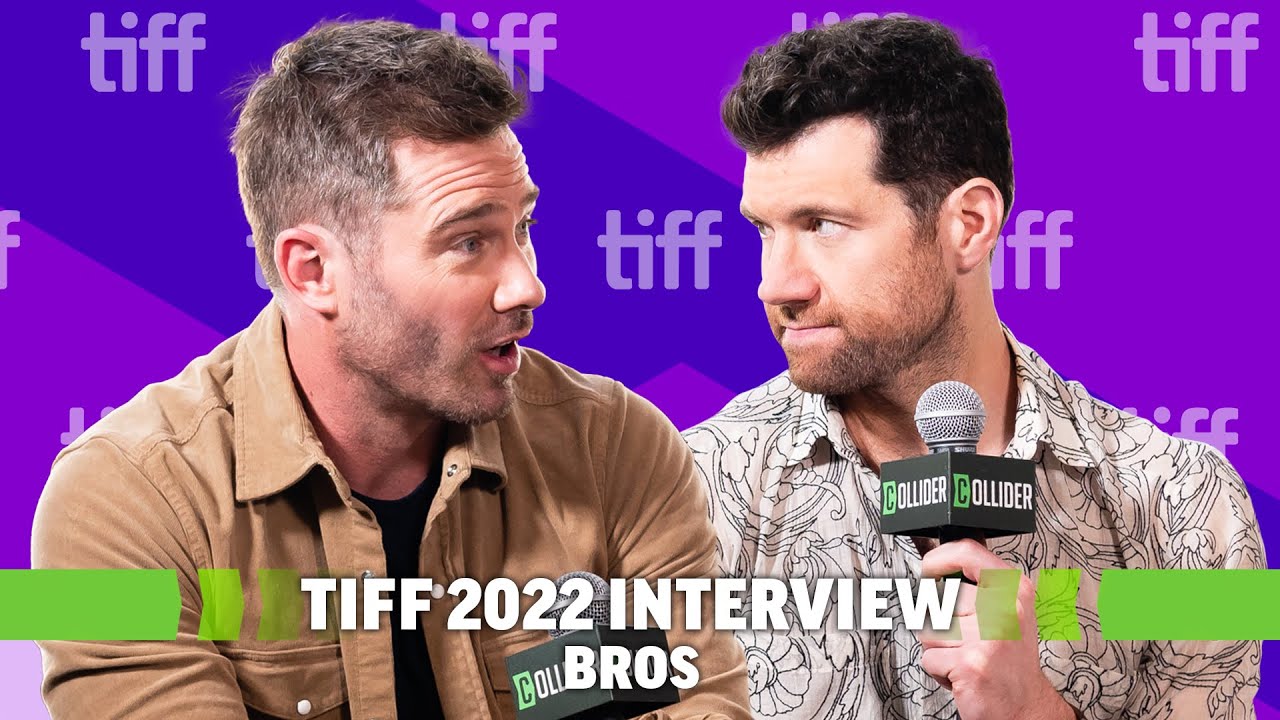 Billy Eichner and Luke Macfarlane Talk Bros and Shooting Two Big Scenes on the First Day of Filming