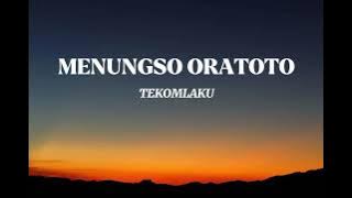MENUNGSO ORATOTO