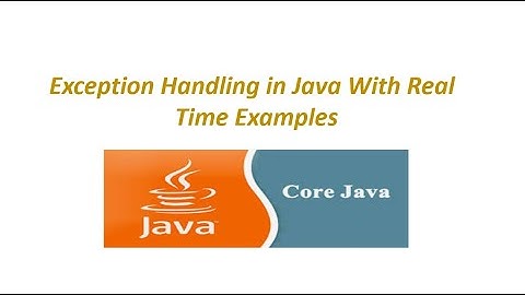 Exception Handling in Java With Real Time Example|| Custom Checked Exception with example.
