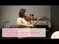 Twinkle Twinkle Little Star Variations -Suzuki Violin Method Vol.1-01(鈴木鎮一 ヴァイオリン指導曲集1-01キラキラ星変奏曲)