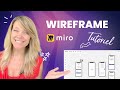 Comment crer des wireframes pour une application mobile  ux design  tutoriel franais sur miro