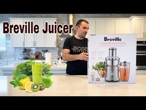 BREVILLE Juice Fountain Cold XL - Unboxing and Using