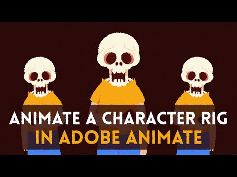 Animating a Simple Character Rig | Adobe Animate Tutorial