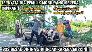 BOS BESAR DIHINA DAN DIINJAK KARENA MISKIN! TERNYATA DIA ADALAH PEMILIK MOBIL YANG MEREKA IMPIKAN!!