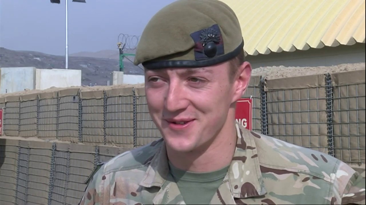 video to gif Kabul/Soldiers (29/11/2018) -- BBC East Midlands Today