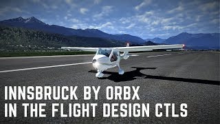 X-Plane 11 - Vskylabs Flight Design CTLS at Innsbruck by Orbx