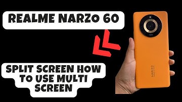 Split Screen How to use multi screen Realme Narzo 60 || Multiple screen settings || Use split screen